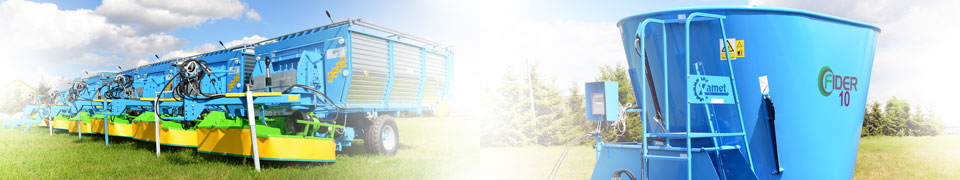 landbrugsmaskiner, pælespreder, højskærer, foderskærer Polen